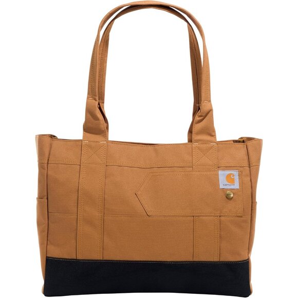 600D Polyester East West Tote - Sturdy, Water-Repellent & Spacious Design - Picture 1 of 7